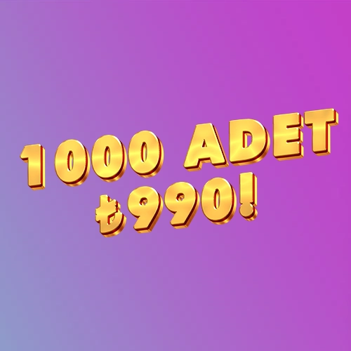 1000 adet ₺990